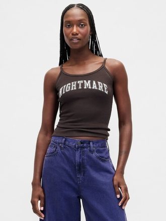 Gap × Bluza cu mini-costă, de la Disney Tim Burton, The Nightmare Before Christmas