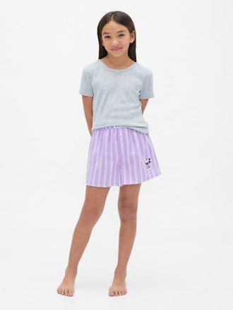 Gap × Boxer PJ din flanel reciclat pentru copii Disney