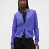 Gap × Cardiganul CashSoft Skull de la Disney Tim Burton Coșmar înainte de Crăciun