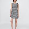 Gap × DÔEN Rochie Mini din Denim Gingham Gap × DÔEN Rochie Mini din Denim Gingham
