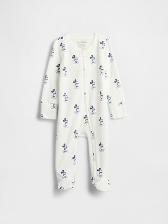 Gap × Disney Baby Body cu picioare din bumbac organic