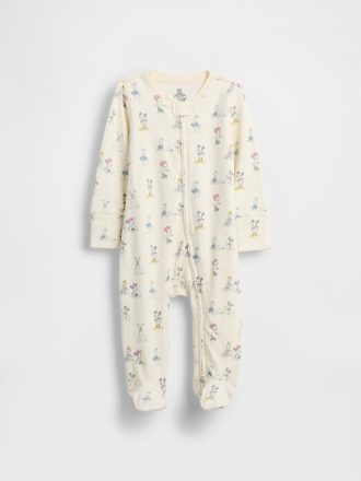 Gap × Disney Baby Body cu picioare din bumbac organic