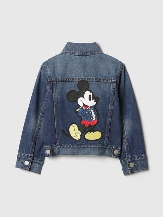 Gap × Disney Baby & Toddler Mickey Mouse Icon Jachetă de blugi