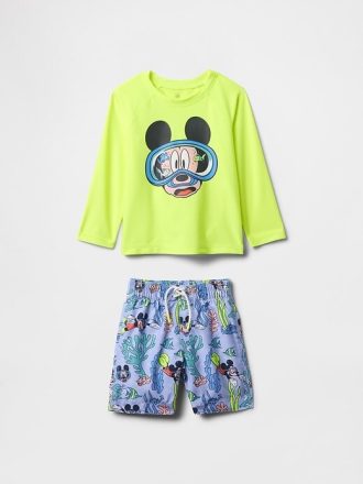 Gap × Disney Baby & Toddler Rash Guard înot în două piese