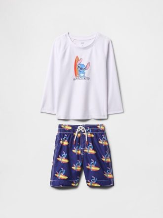 Gap × Disney Baby & Toddler Rash Guard înot în două piese
