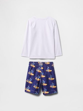 Gap × Disney Baby & Toddler Rash Guard înot în două piese