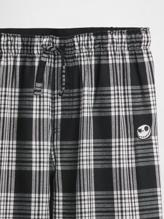 Gap × Disney Tim Burton’s The Nightmare Before Christmas Kids Skull Flannel Pants Pants