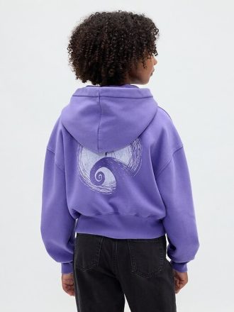 Gap × Hanocul crop vintage Soft Crop pentru copii, Coșmar înainte de Crăciun, de la Disney Tim Burton
