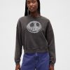 Gap × Hanorac cu craniu greu de coșmar înainte de Crăciun de la Disney Tim Burton Gap × Hanorac cu craniu greu de coșmar înainte de Crăciun de la Disney Tim Burton