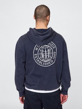 Gap Heavyweight French Terry Logo Hoodie