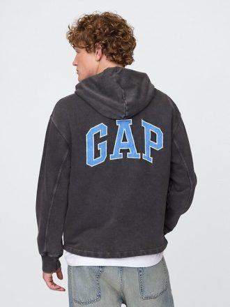 Gap Heavyweight French Terry Logo Hoodie