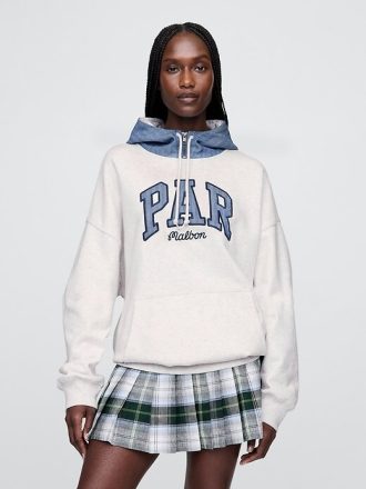 Gap × Malbon pentru adulți Heavyweight French Terry Logo Hoodie