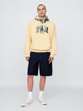Gap × Malbon pentru adulți Heavyweight French Terry Logo Hoodie