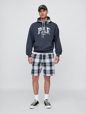 Gap × Malbon pentru adulți Heavyweight French Terry Logo Hoodie