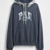 Gap × Malbon pentru adulți Heavyweight French Terry Logo Hoodie Gap × Malbon pentru adulți Heavyweight French Terry Logo Hoodie