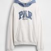 Gap × Malbon pentru adulți Heavyweight French Terry Logo Hoodie Gap × Malbon pentru adulți Heavyweight French Terry Logo Hoodie