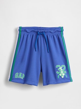 Gap × Pantaloni scurți din plasă reciclată Disney pentru bebeluși și copii mici