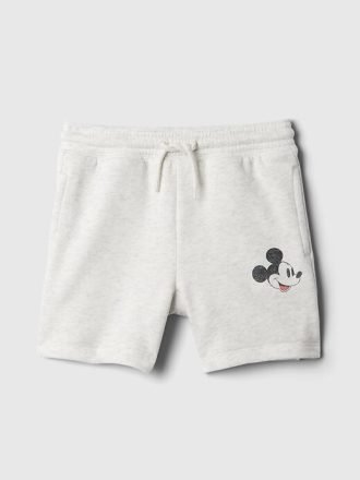 Gap × Pantaloni scurți pentru transpirație VintageSoft Disney pentru bebeluși și copii mici