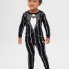 Gap × Set de pijamă din bumbac organic pentru bebeluși și copii mici, The Nightmare Before Christmas, de la Disney Tim Burton Gap × Set de pijamă din bumbac organic pentru bebeluși și copii mici, The Nightmare Before Christmas, de la Disney Tim Burton
