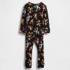 Gap × Set pijama de Halloween pentru bebeluși și copii mici din bumbac periat organic Gap × Set pijama de Halloween pentru bebeluși și copii mici din bumbac periat organic