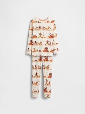 Gap × Set pijama de Ziua Recunoștinței pentru bebeluși și copii mici din bumbac organic periat