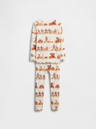 Gap × Set pijama de Ziua Recunoștinței pentru bebeluși și copii mici din bumbac organic periat