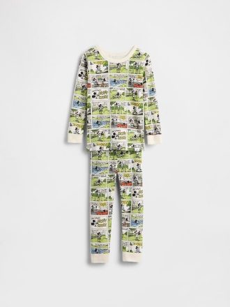 Gap × Set PJ Disney pentru bebeluși și copii mici din bumbac periat organic