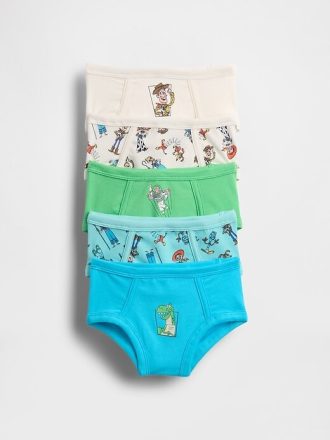 Gap × Slip din bumbac elastic elastic pentru copii mici Disney (pachet de 5)