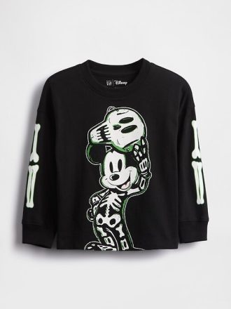 Gap × Tricou grafic Disney pentru bebeluși și copii mici Mickey Mouse Halloween