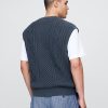 Gap × Vestă de pulover din tricot cu cablu Malbon Gap × Vestă de pulover din tricot cu cablu Malbon