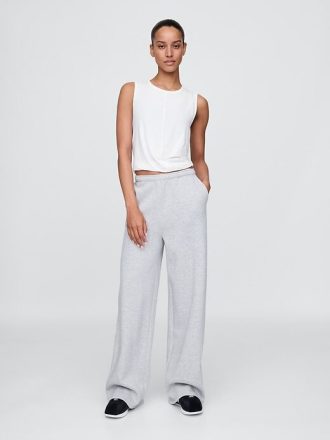 GapFit Breathe Twist-Front Tank Top