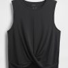 GapFit Breathe Twist-Front Tank Top GapFit Breathe Twist-Front Tank Top