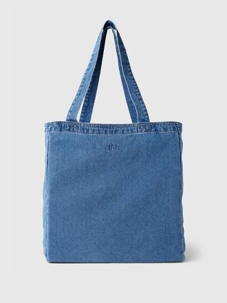 Geantă tote din denim cu logo Gap Arch