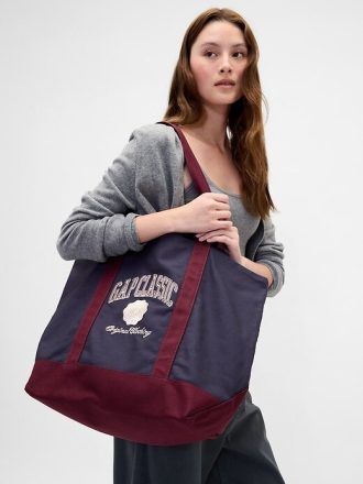 Geantă Tote Logo Varsity