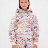 Hanocă cu glugă florală pentru copii VintageSoft Hanocă cu glugă florală pentru copii VintageSoft