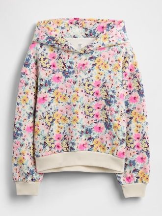 Hanocă cu glugă florală pentru copii VintageSoft