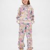 Hanocă cu glugă florală pentru copii VintageSoft Hanocă cu glugă florală pentru copii VintageSoft