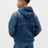 Hanocă din denim căptușită cu Sherpa pentru copii
