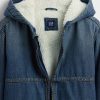 Hanocă din denim căptușită cu Sherpa pentru copii