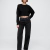 Hanorac crop supradimensionat French Terry Hanorac crop supradimensionat French Terry