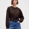 Hanorac crop VintageSoft din bumbac organic Hanorac crop VintageSoft din bumbac organic