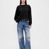 Hanorac crop VintageSoft din bumbac organic