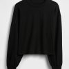 Hanorac crop VintageSoft din bumbac organic