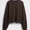 Hanorac crop VintageSoft din bumbac organic Hanorac crop VintageSoft din bumbac organic