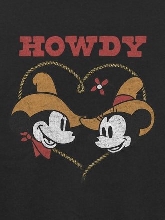 Hanorac cu gât roșu pentru copil mic Mickey și prieteni Hanorac cu gât roșu pentru copil mic Mickey și prieteni
