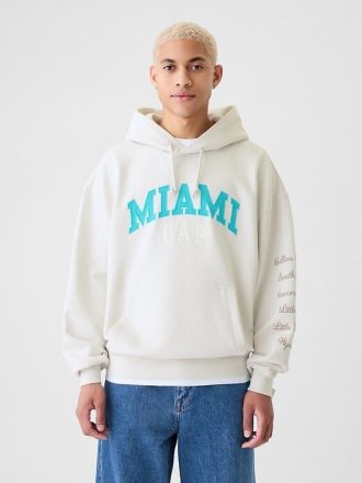 Hanorac cu logo Gap Miami City
