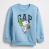 Hanorac cu logo Snoopy VintageSoft pentru bebeluși și copii mici Hanorac cu logo Snoopy VintageSoft pentru bebeluși și copii mici