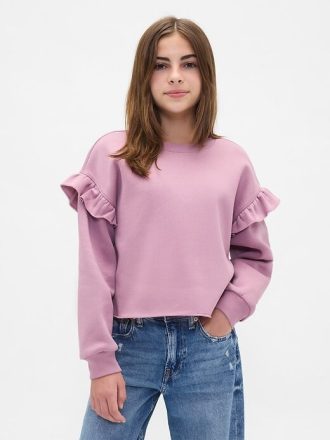 Hanorac cu volane VintageSoft pentru copii