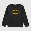 Hanorac DC Comics Batman Vintage Logo Graphic Crew Gate pentru copii Hanorac DC Comics Batman Vintage Logo Graphic Crew Gate pentru copii
