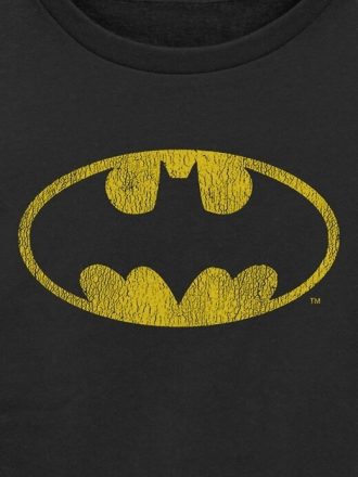 Hanorac DC Comics Batman Vintage Logo Graphic Crew Gate pentru copii